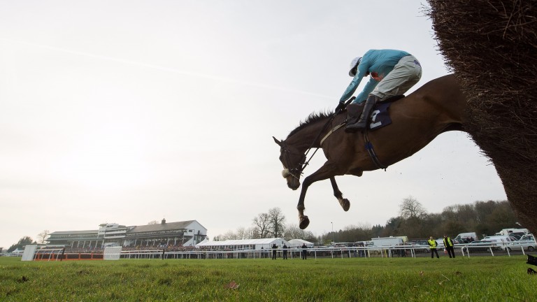 Pobbles Bay scores at Chepstow, where he will be aimed for the Welsh Grand National