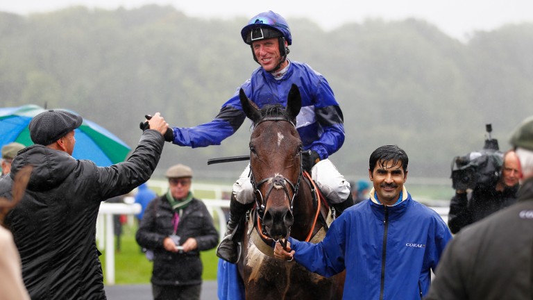 Robbie Power after victory on Ofalltheginjoints