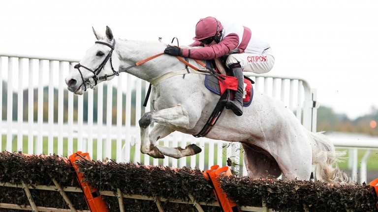 Silver Streak made a successful return to action at Kempton