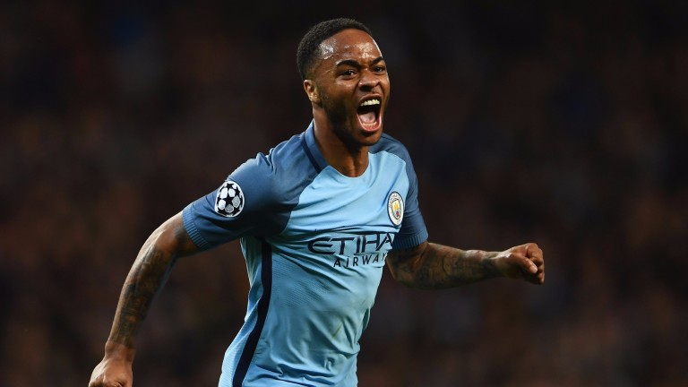 Raheem Sterling is one of Manchester City's many attacking threats