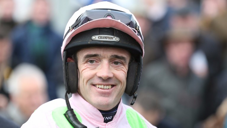 Ruby Walsh: due to ride Faugheen in the Morgiana Hurdle at Punchestown on Sunday