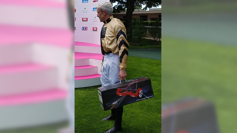 Ruby Walsh won a hoverboard for Shaneshill win at Auteuil