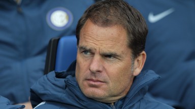 Frank de Boer is currently out of work