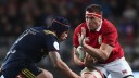 CJ Stander of the Lions in action against the Highlanders