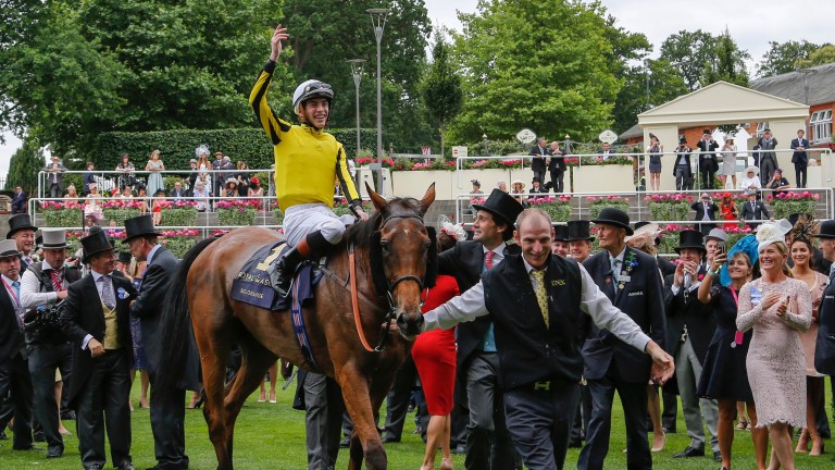 Big Orange Winners lead inThe Gold Cup (Group 1) (British Champions Series)  Royal Ascot 22/6/2017Â©cranhamphoto.com