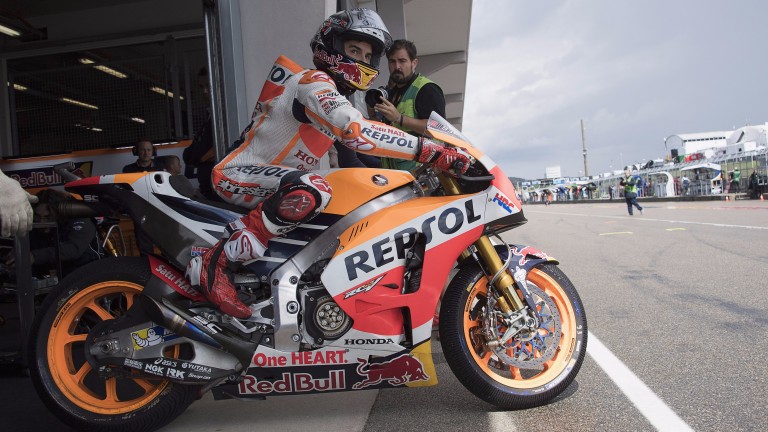 Marc Marquez is like greased lightning