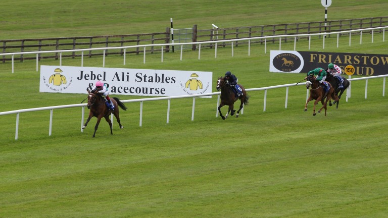 Enable powers clear of her rivals in the Darley Irish Oaks