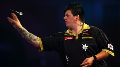 Corey Cadby in action at the World Championship