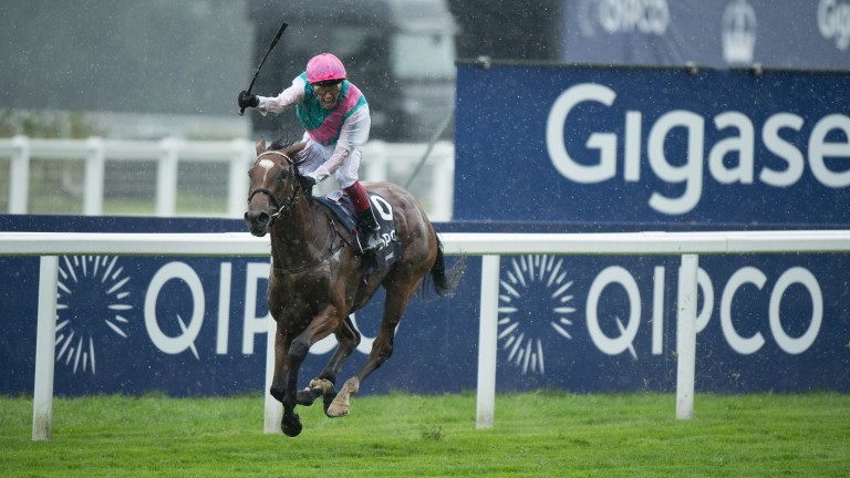 Enable storms to success in the King George VI And Queen Elizabeth Stakes, with the rain chucking down