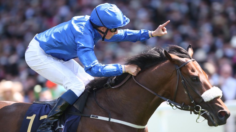 Ribchester and William Buick win the Queen Anne Stakes at Royal Ascot