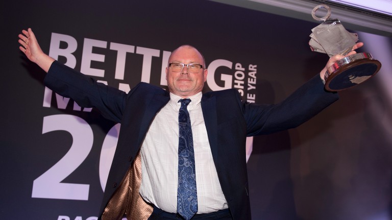 Ron Hearn was named Betting Shop Manager of the Year in 2017