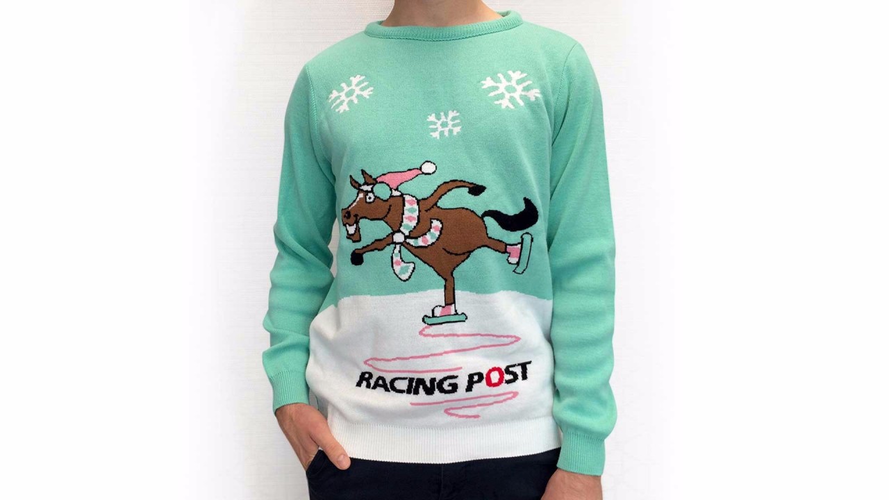 christmas horse jumper