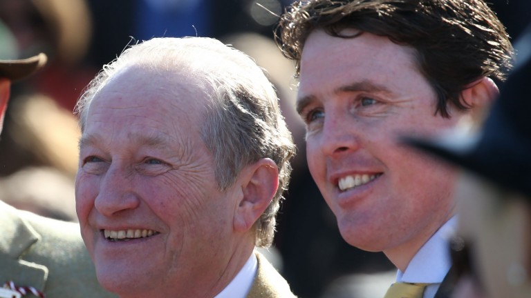 Paul Rooney (left) with his racing manager Jason Maguire