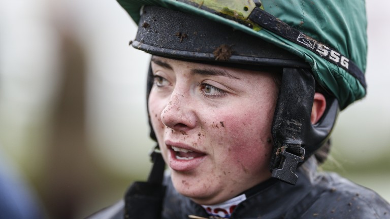 Bryony Frost: subject of an alleged verbal attack from Robbie Dunne at Stratford in 2020