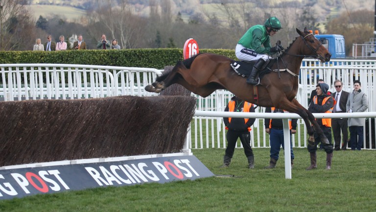 FOOTPAD Ridden by Ruby Walsh wins at CHELTENHAM  13/3/18Photograph by Grossick Racing Photography 0771 046 1723