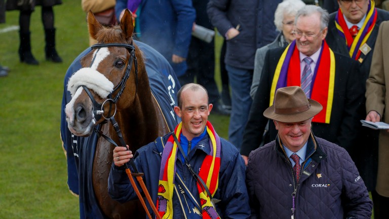 Colin Tizzard has already celebrated Gold Cup glory this season