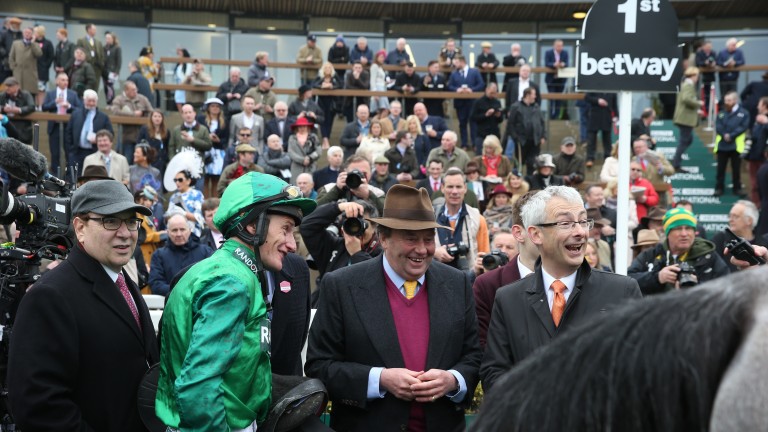 Nicky Henderson: has a strong team for Aintree