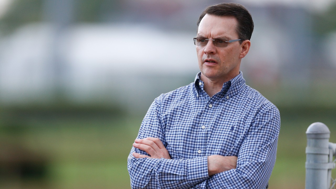 Aidan O'Brien pair miss out in Belmont Derby as Henley's Joy springs