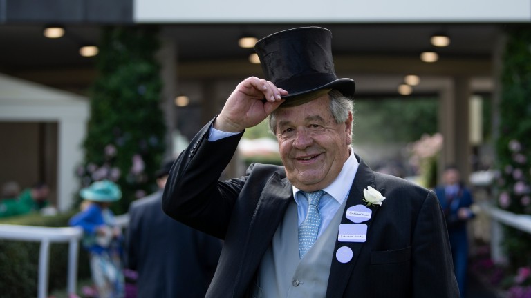 Sir Michael Stoute: has become the most successful trainer at Royal Ascot