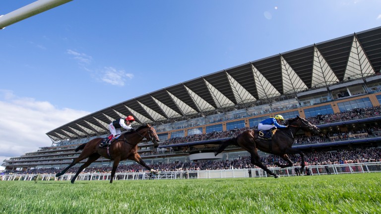 Poet's Word (James Doyle) leaves Cracksman trailing