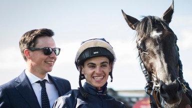 Smiles all round: it's been a super season for Donnacha O'Brien