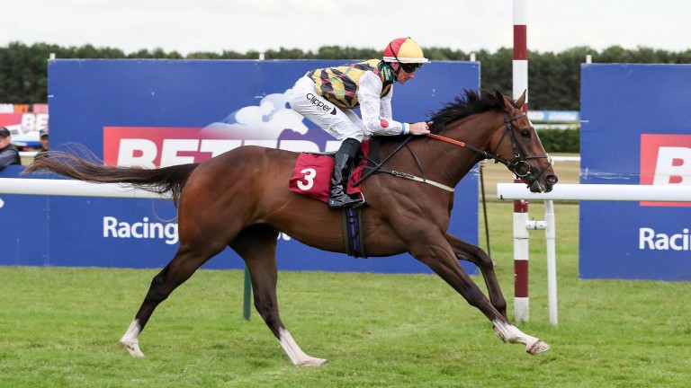 Escobar landed the Balmoral Handicap at Ascot