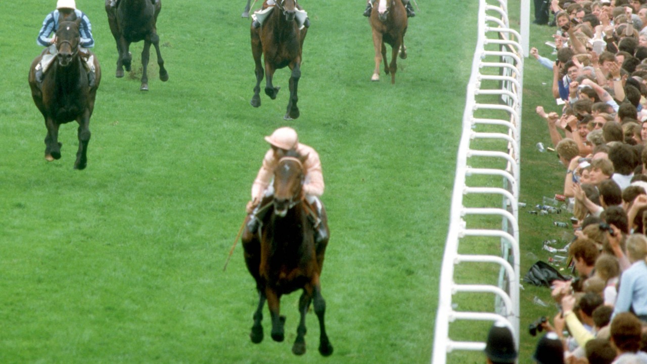 From the front Steve Cauthen's spectacular Derby victory on Slip