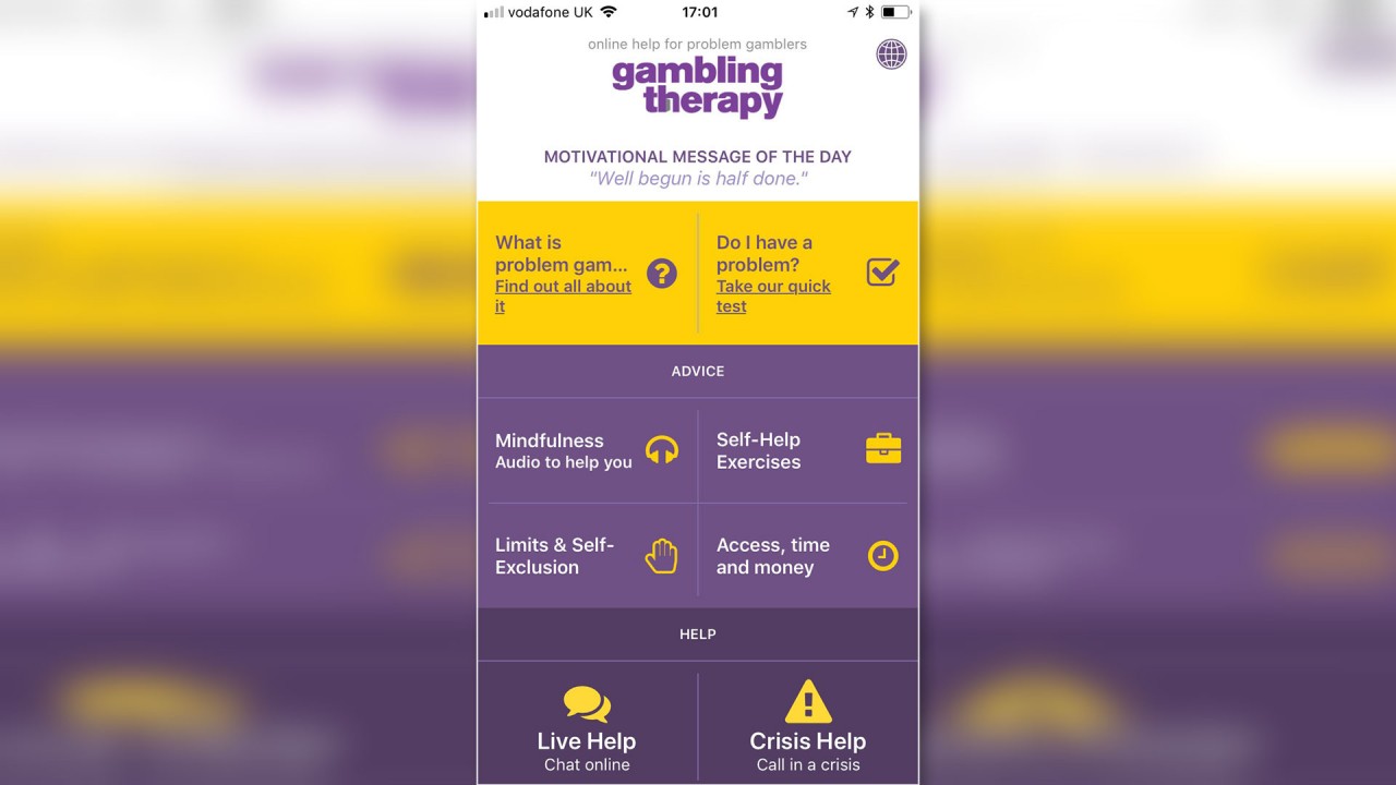 Gambling Therapy App Gambling Therapy App