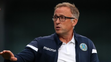 Macclesfield manager Mark Yates