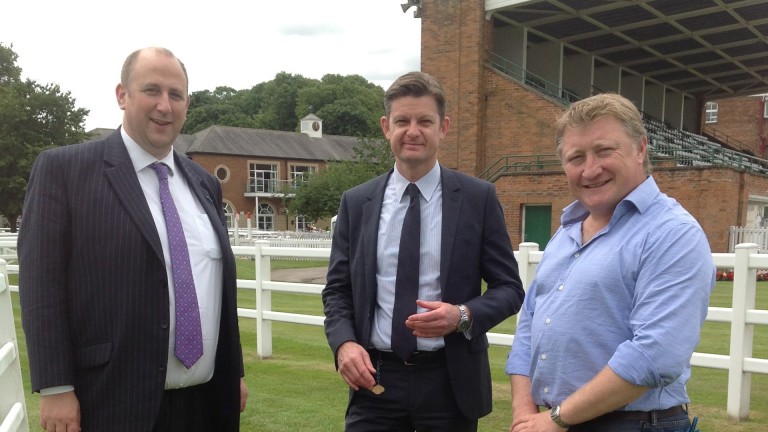 Brant Dunshea (centre): British trainers have been told to remove Regumate from all licensed premises