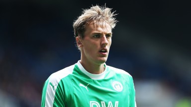 Wigan goalkeeper Christian Walton