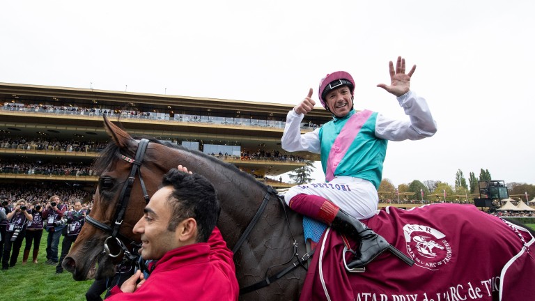 Frankie Dettori and Enable lit up Arc day at Longchamp