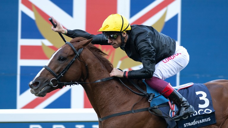 Frankie Dettori has enjoyed an incredible 2019, not least when aboard Stradivarius