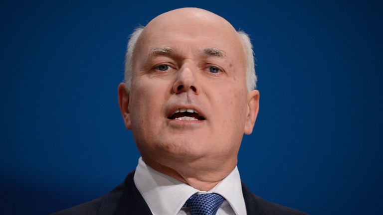 Sir Iain Duncan Smith: "I've had flutters on things, although I'm not a professional gambler"