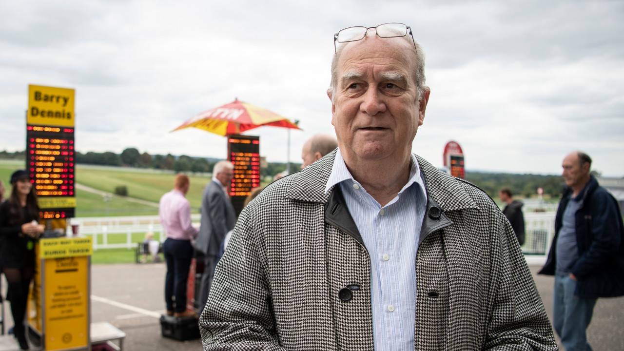 Racecourse bookmaker Barry Dennis among those celebrating today Horse
