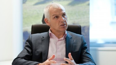 Paul Bittar, the chief executive of the British Horseracing Authority in his office in Holborn,London28.11.12 Pic: Edward Whitaker