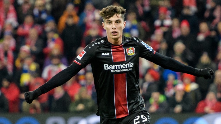 Bayer Leverkusen's Kai Havertz is an exciting attacking prospect