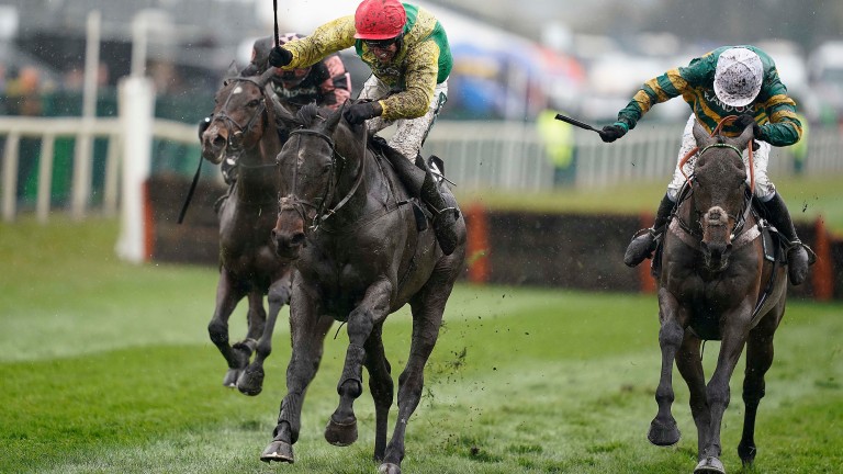 Supasundae (centre) and Buveur D'Air (right) renew their Aintree rivalry at Punchestown