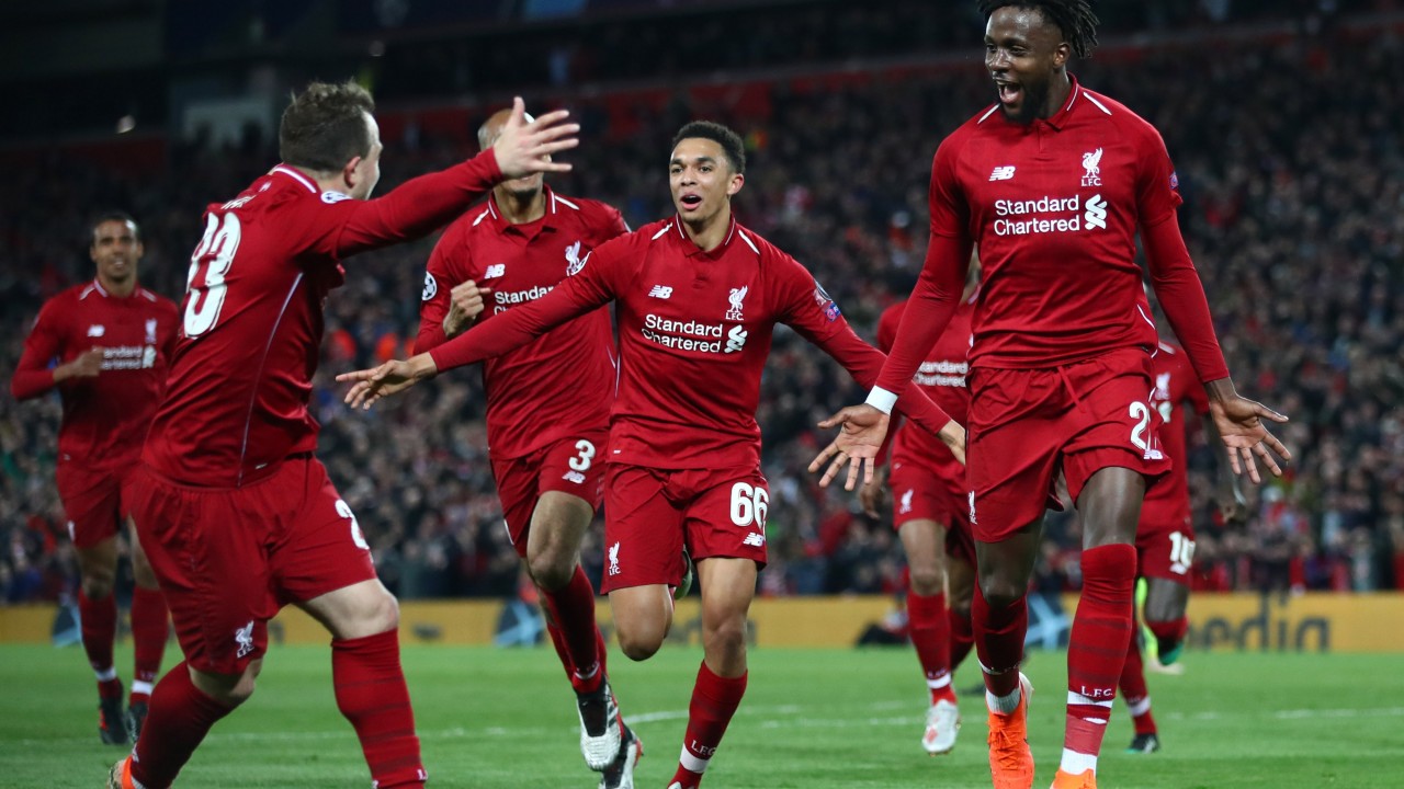 Liverpool odds-on to win Champions 