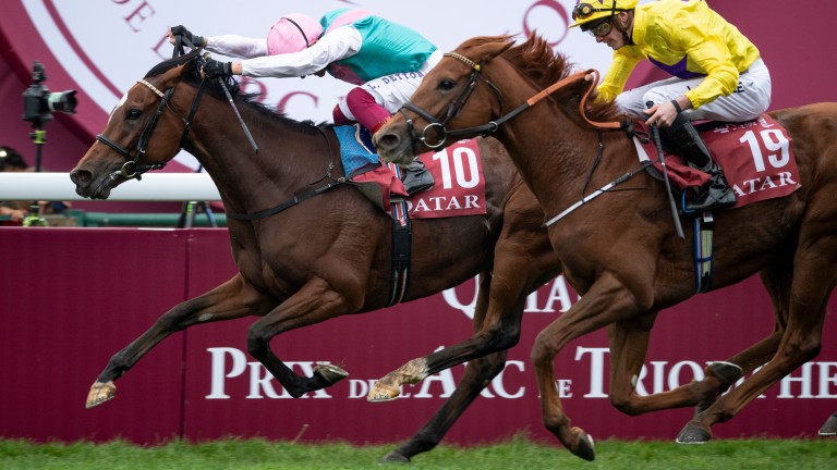 Enable and Dettori battle to a second Arc success last season