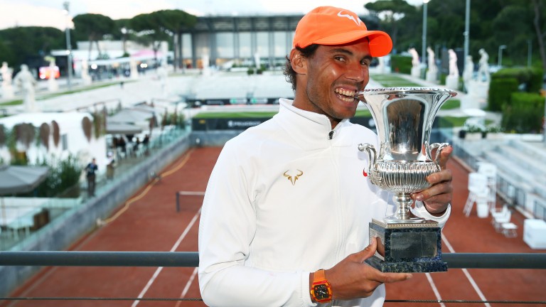 Rome Masters champion Rafael Nadal is all the rage to retain his Roland Garros title