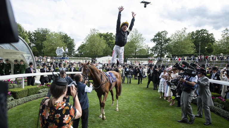 Will Frankie Dettori be celebrating again after this year's Gold Cup?
