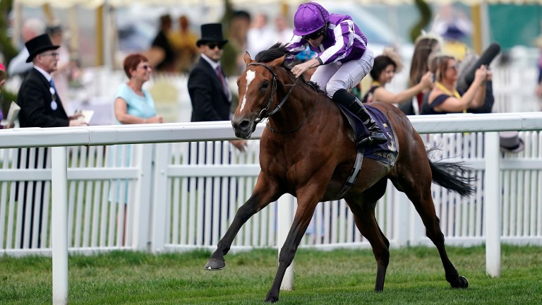 Japan landed the Juddmonte International under Ryan Moore