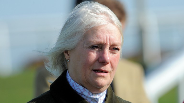 Pam Sly: saddles the hat-trick seeking Eileendover