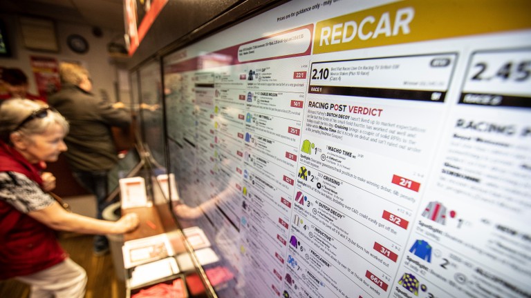 Betting shops: forced to close again in Ireland earlier this week