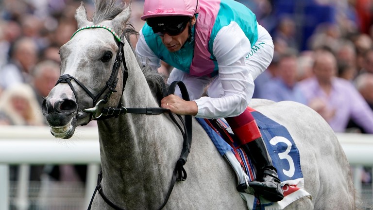 Logician and Frankie Dettori in command in the Sky Bet Great Voltigeur at York