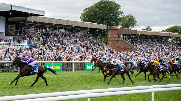 Ten Sovereigns; the July Cup winner proved no match for Australian sprinters in the Everest