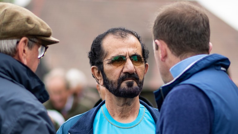 Sheikh Mohammed: "Determined to do his bit to keep Britain’s health workers safe"