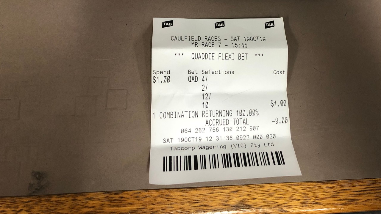 Quaddie betting explained photos btc 1099