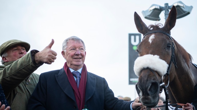 Sir Alex Ferguson: massive racing fan and hugely successful Manchester United manager